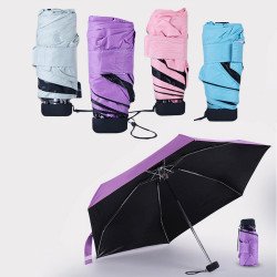 Mini Pocket Size Parasol Waterproof Travel Umbrella