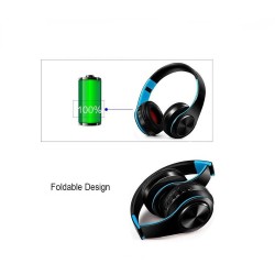 Sound-Squad Super-Bass Wireless Bluetooth Foldable Headset