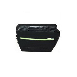 Multi Purpose Black Recorded Over-Lap Business Bag