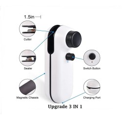Mini Upgrade 2 IN 1 Heat Sealer and Cutter Machine