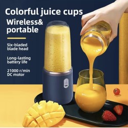 Wireless Rechargable Juicer-Smoothie Maker, 400ml