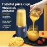 Wireless Rechargable Juicer-Smoothie Maker, 400ml