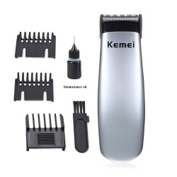 Mini Kemei-Pro Men's Battery-Operated, Hair & Beard Trimmer