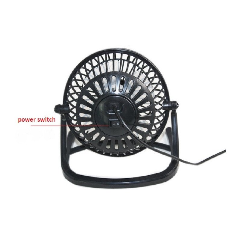 Mini USB Portable Desktop Rotating Fan