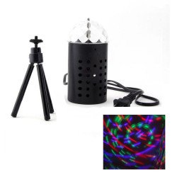 Mini Projector Rotating Crystal RGB DJ Disco Stage Lighting