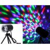 Mini Projector Rotating Crystal RGB DJ Disco Stage Lighting