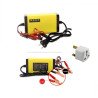 Car & Motorcycle Portable 12v 6A Fully-Auto Battery Charger