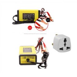 Car & Motorcycle Portable 12v 6A Fully-Auto Battery Charger