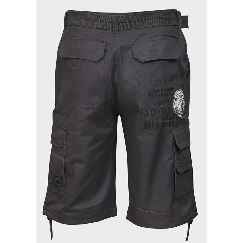 Mahru Mens Belted Shorts