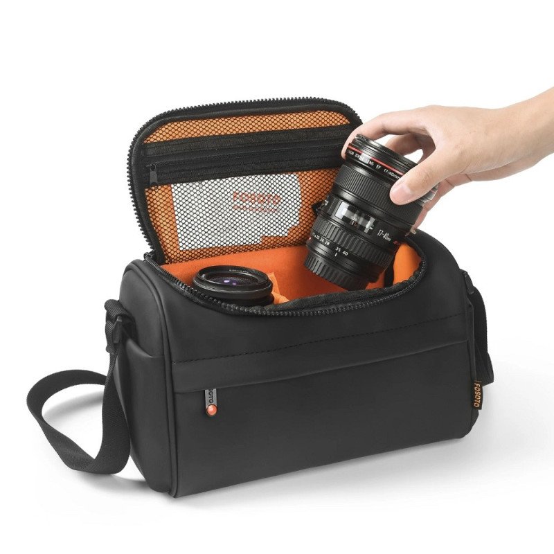 Fotoso DSLR Camera /Gadget Bag, With Shoulder Strap,