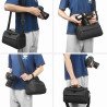 Fotoso DSLR Camera /Gadget Bag, With Shoulder Strap,