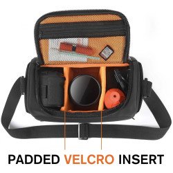 Fotoso DSLR Camera /Gadget Bag, With Shoulder Strap,