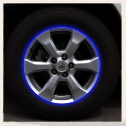 Car/Motorcycle Wheel Reflective Rims Tape Decal Stickers