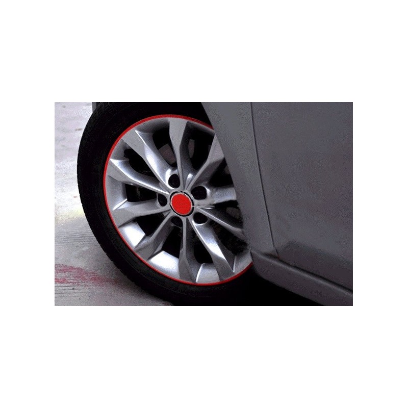 Car/Motorcycle Wheel Reflective Rims Tape Decal Stickers