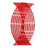 Car/Motorcycle Wheel Reflective Rims Tape Decal Stickers