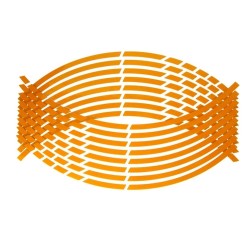 Car/Motorcycle Wheel Reflective Rims Tape Decal Stickers