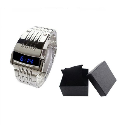 Iron-man LED Display,Heavy-duty Unisex Digital Watch