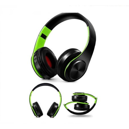 Sound-Squad Super-Bass Wireless Bluetooth Foldable Headset