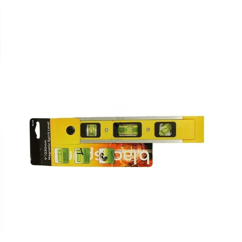 Magnetic Spirit Level 3 Vial High Visibility