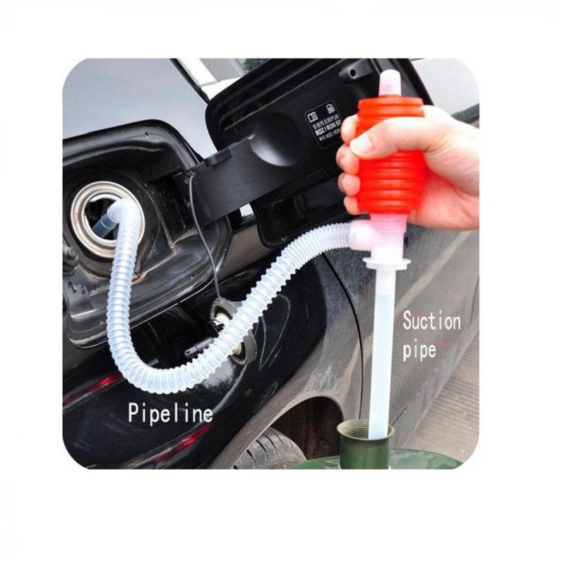 Portable Car Hose  Liquid Transfer, Hand Manual Sucker pump