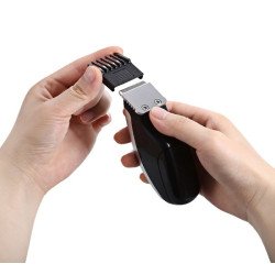 Mini Kemei-Pro Men's Battery-Operated, Hair & Beard Trimmer