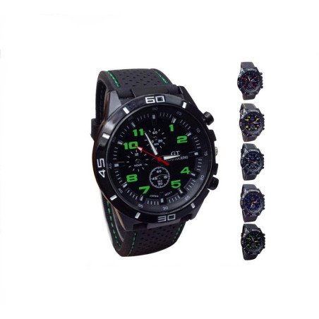 GT Touring Quartz-Movement Sport Wristwatch