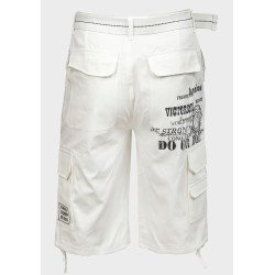 Mahru Mens Belted Shorts