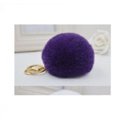 Package Include:1pc x Key Chain, 1x pompom charm fur ball