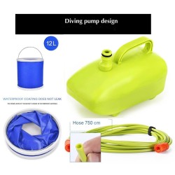 Portable Electric Mini Pressure Dive Pump Car Washer