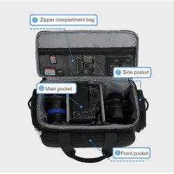 Extra-Large Gadget-master, DSLR Travel Camera Shoulder Bag