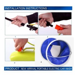 Portable Electric Mini Pressure Dive Pump Car Washer