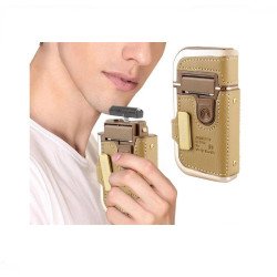 Flip Vintage style, Pocket Size Rechargeable Unisex Shaver