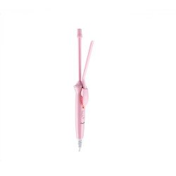 CKcyin Rotating Ceramic Hair Curler Waver, Styling Tool-Pink