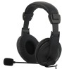 Soft Padded Low Noise Density,Stereo Headset,with Mouthpiece Mic