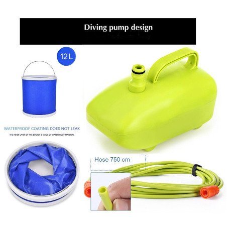 Mini  Submerged Electric Dive Pump Car Wash