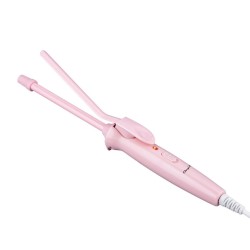 CKcyin Rotating Ceramic Hair Curler Waver, Styling Tool-Pink