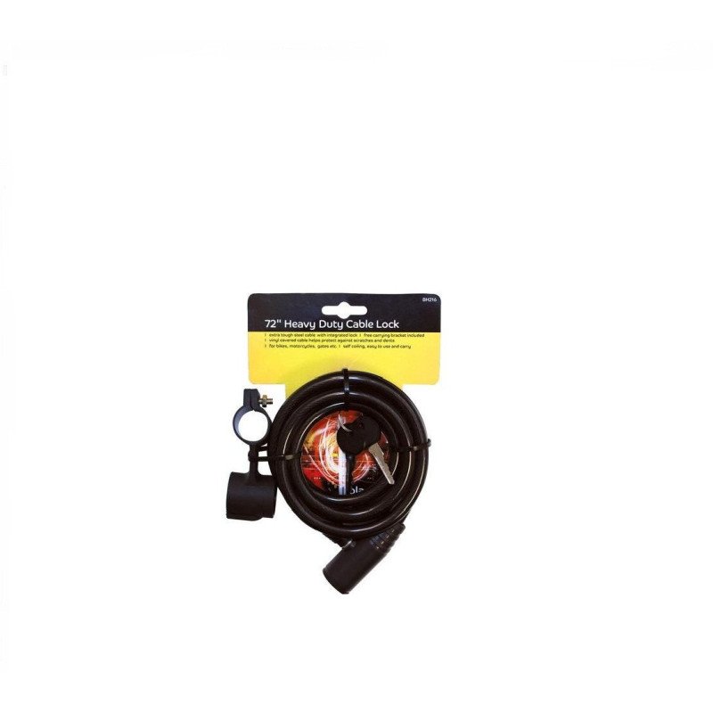 72inch Heavy Duty Bike Cable Lock
