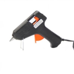 Heating Hot Melt Glue Gun 20W + 10 x Clear Glue Adhesive Sticks