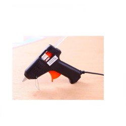 Heating Hot Melt Glue Gun 20W + 10 x Clear Glue Adhesive Sticks