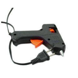 Heating Hot Melt Glue Gun 20W + 10 x Clear Glue Adhesive Sticks