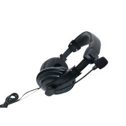 S-750 Soft Padded,Stereo Headset,with Mouthpiece Mic