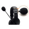 S-750 Soft Padded,Stereo Headset,with Mouthpiece Mic