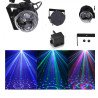 Sound-Activating Rotating Hanging Crystal Stage Lighting