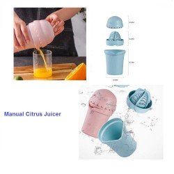 Dome Top Portable Hand-Press Manual  Fruit Juicers