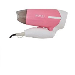 Kemey High Velocity Foldable Travel Hairdryer