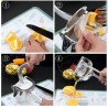 Multifunctional Manual Press On Hold Fruit Juicer