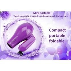 Portable Guanmei Mini Folded Compact Traveller Hair Dryer/Blower