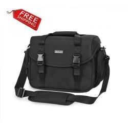 Caden Large Heavy-Duty Multi-purpose DSLR Gadget Messenger Bag