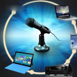 Directional High Definition Mini Mic Stereo With Stand
