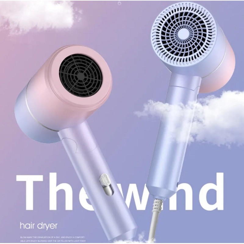 Unisex Portable Mini Perfect-Care Foldable Travel Hairdryer